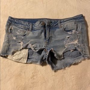 American Eagle jean shorts